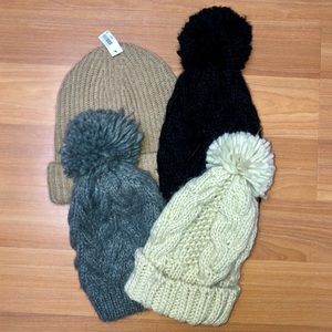 4 Beanie Set